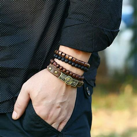 Pulseiras Masculinas De Estilo Homens Que Se Cuidam