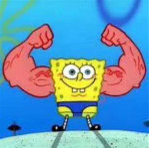 Spongebob Muscle Arms