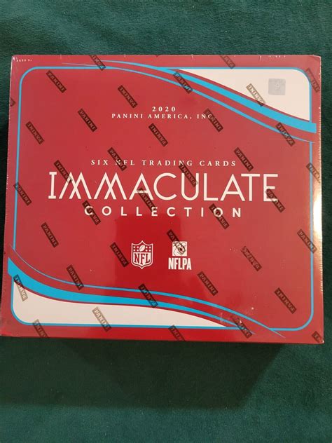 Panini Immaculate Football Hobby Box Viking Sportscards Americana