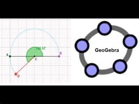 Angle Animation Method2 Animated Circle Geogebra Tutorial Geogebra