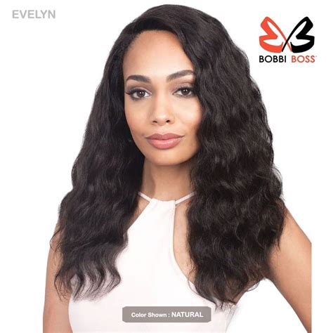 Bobbi Boss 100 Brazilian Virgin Remi Human Hair 13x4 360 Lace Front