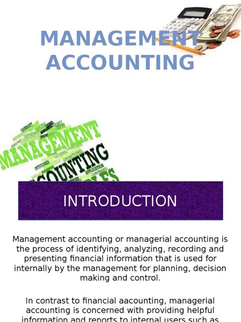 Nature Scope Differences Afm Management Accounting Cost Accounting