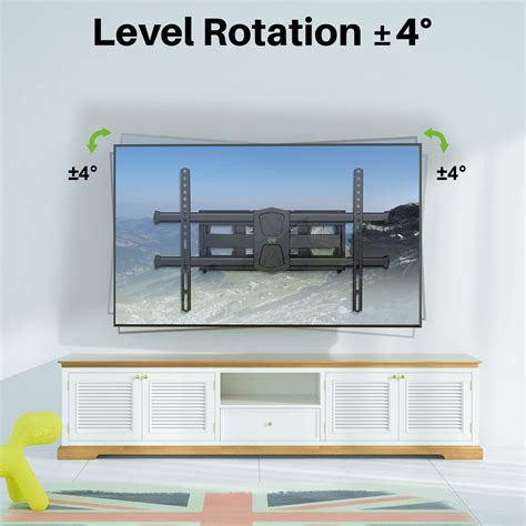 USX MOUNT Full Motion TV Wall Mount For 42 82 TVs Swivel And Tilt TV