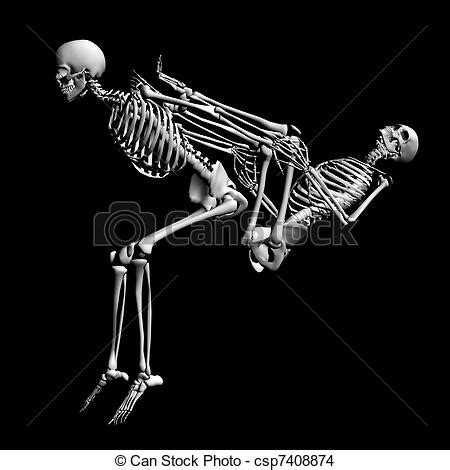 Skeletons In A Sexual Pose Clipart Panda Free Clipart Images Hot Sex