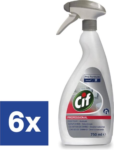 Cif Spray Sanitair Reiniger X Ml Voordeelverpakking Bol