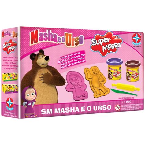 SUPER MASSA MASHA E O URSO ESTRELA Lojas Zanini