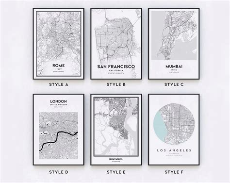 Royal Oak Map Print, Royal Oak Map Poster Wall Art, Mi City Map ...