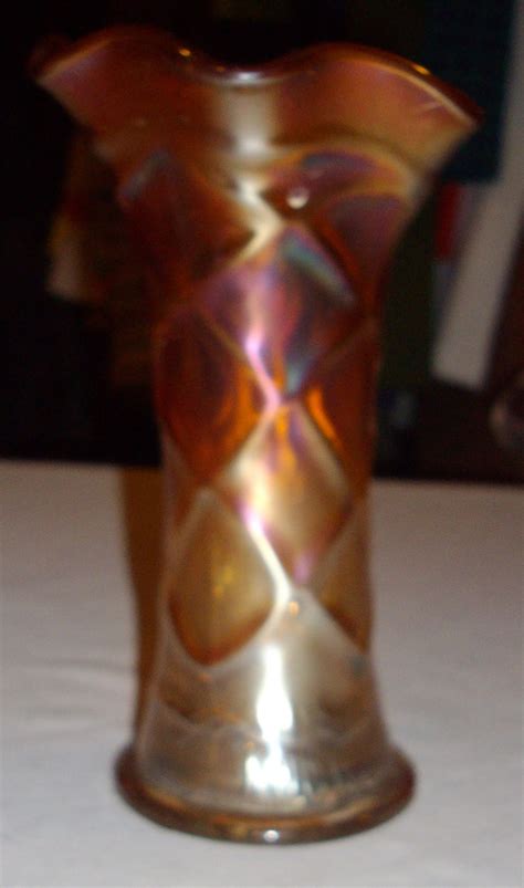 Carnival Glass Vase Collectors Weekly