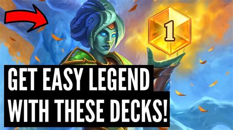 The Five Best Decks To Hit Legend In Standard Wild And Twist Youtube