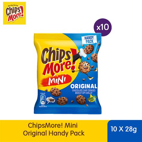 Chipsmore Mini Original Handy Pack Chocolate Chip Cookies X G