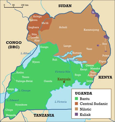 Uganda Maps