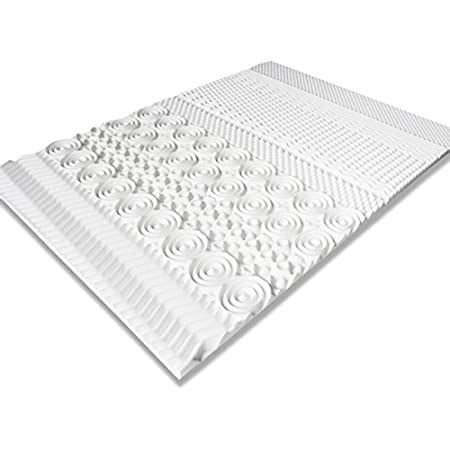 Zinus Swirl Surmatelas Mousse à Mémoire de Forme et en Gel