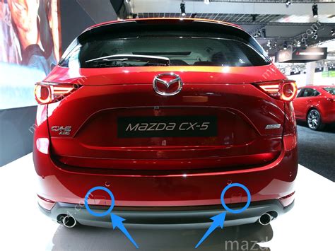 Rear Bumper Tow Hook Cover For 2017 2021 Mazda CX 5 Mazda24 Mazda