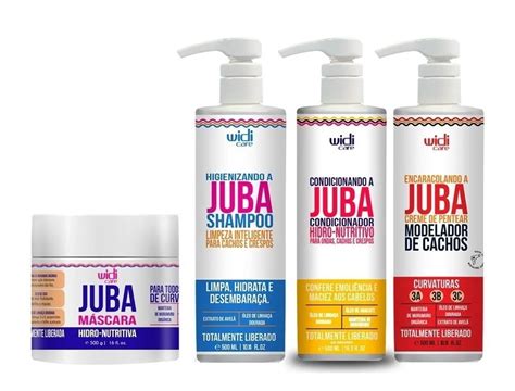 Kit M Scara Juba Shampoo Condicionador Encara Widi Care Frete Gr Tis