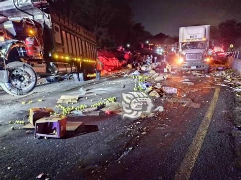 Cami N De Carga Sufre Volcadura En La Puebla Orizaba