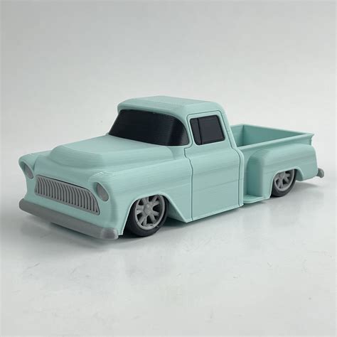 🚚 Custom 1955 Chevy Truck・ Stl File For ・cults