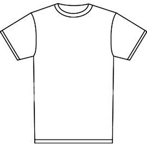 Printable Blank Tshirt Template (2) - TEMPLATES EXAMPLE | TEMPLATES EXAMPLE