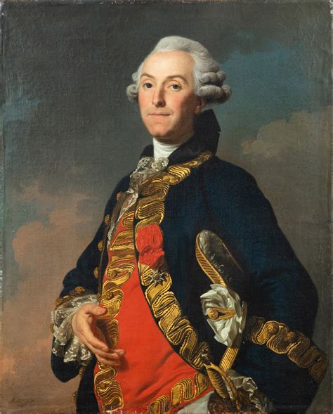 Portrait Of Jean Jacques Fournier De Varennes Marquis De Bellevue