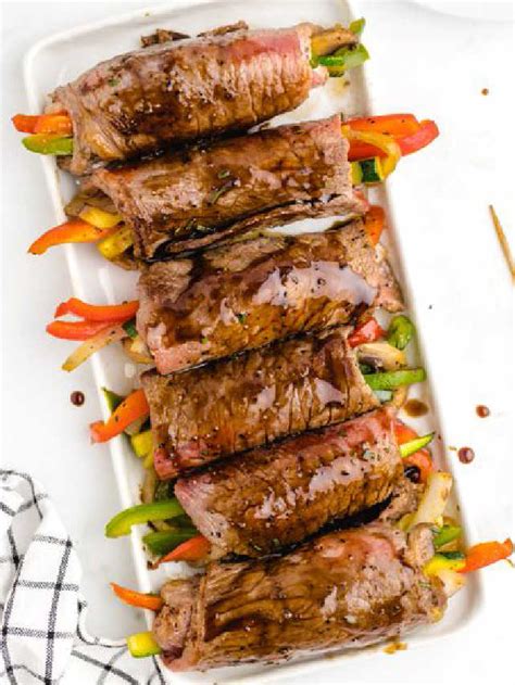 Balsamic Glazed Steak Rolls The Best Blog Recipes