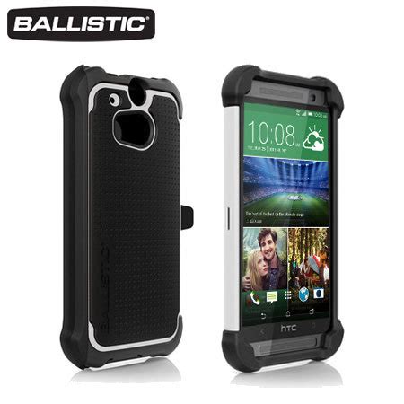 Ballistic Htc One M Tough Jacket Maxx Case Black White