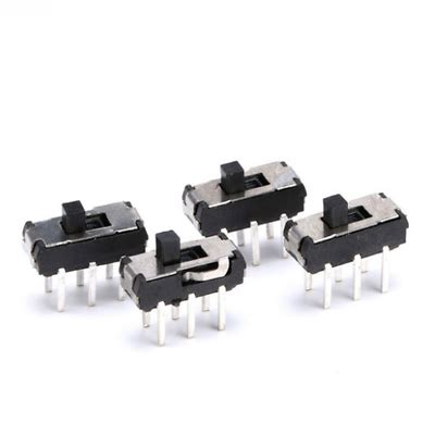 6 Pin Slide Switch 2 Position Toggle Switch For PCB Breadboard Arduino