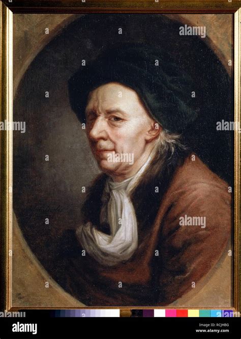 Portrait Of The Mathematican Leonhard Euler 1707 1783 Museum State