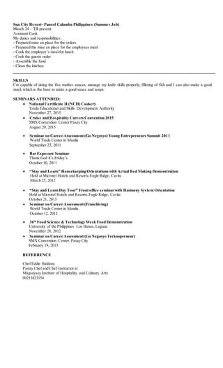 Updatedresume Pdf