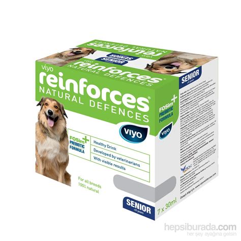 Viyo Reinforces Natural Defences Dog - Senior 7X30ml Besin Fiyatı