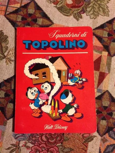 Walt Disney I Quaderni Di Topolino Paperino E Nipotini Ed Pigna A