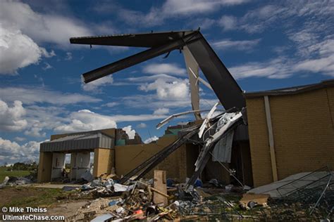 Greensburg Kansas EF 5 Tornado Damage Stock Photos