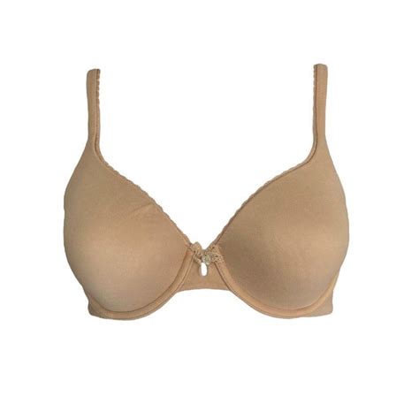 Victorias Secret Nude Charm Bra Features Classic Depop
