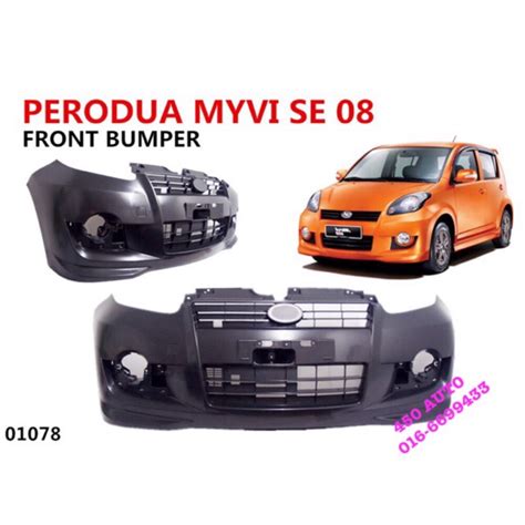 Perodua Myvi Se Se Front Bumper Depan Fog Lamp Sport