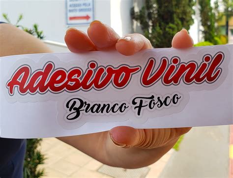 Adesivo Vinil Branco Fosco 01