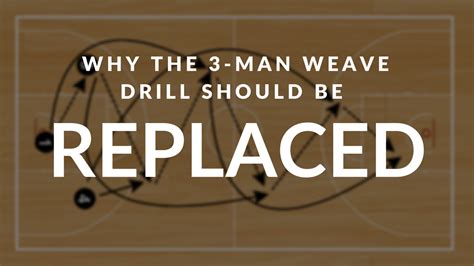 Why The 3 Man Weave Drill Should Be Replaced Basketball Immersion