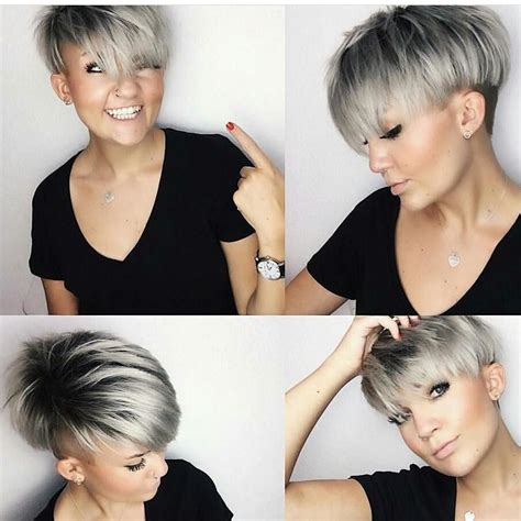 Freche Kurzhaarfrisuren Undercut Frisuren Damen Kurz