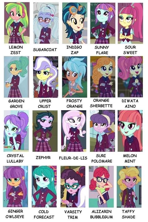 My Little Pony Characters and Comic