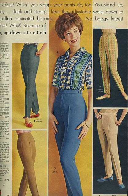 Spiegel 1963 Stretch Pants 60s Fashion Sixties Fashion Fashion