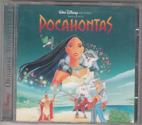 Rare Pocahontas Walt Disney Original Soundtrack Track Cd