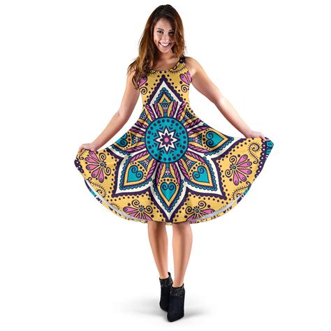 Lovely Boho Mandala Vol 3 Womens Dress This Is It Original