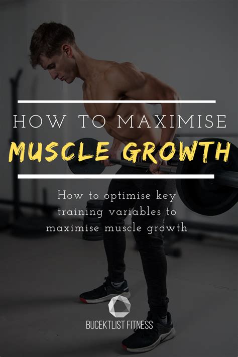 Maximise Your Muscle Growth With Proven Research In 2021 Muscle Growth Fitness Muscle