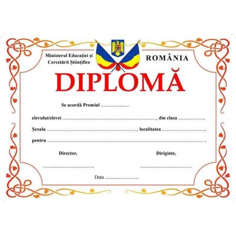 Diploma De Absolvire