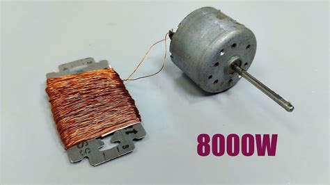 I Turn Making Free Energy Generator 8000W Use Copper Wire II Maker10m