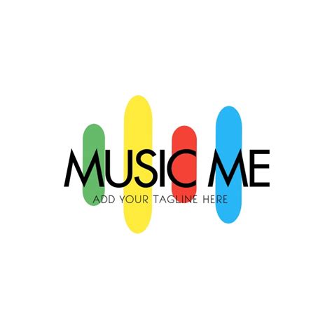 Colorful Music Logo Design Template Postermywall