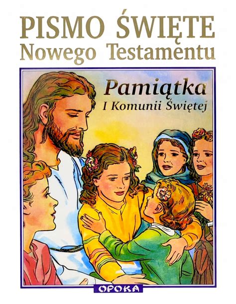 PISMO ŚWIĘTE NT Pamiątka I Komunii komiks OP