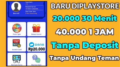 Baru Rilis Diplaystore Main Bentar Tarik K Tiap Hari Apk