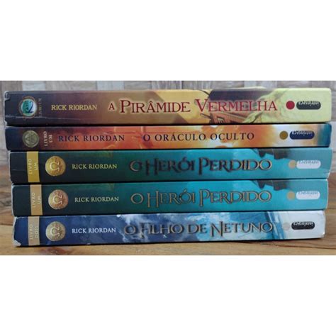 O Herói Perdido A Pirâmide Vermelha O Oráculo Oculto Rick Riordan