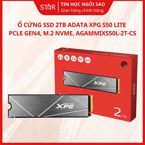 Adata Xpg S Lite Tb Ssd Hard Drive Pcle Gen M Nvme