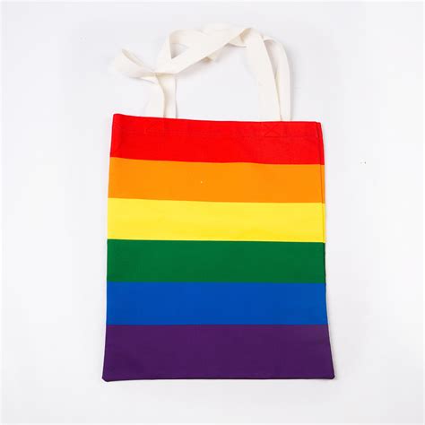 Pride Canvas Tote Bag Rainbow Lgbt Cybershop Australia