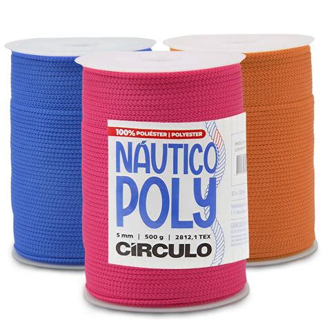 Fio Náutico Poly Circulo 5mm 500g