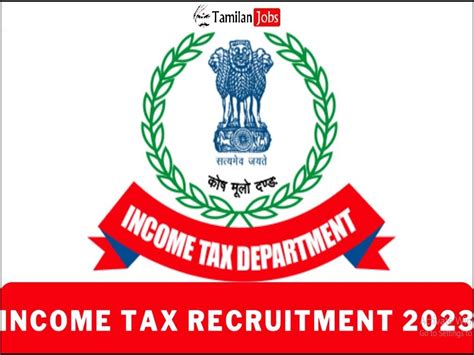 Income Tax Department Recruitment 2024 Apply MTS Tax Assistant Jobs